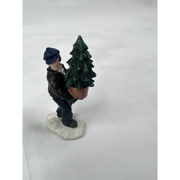 St.Nicholas Square Cove Road Christmas Trees 1 Piece 2004 Incomplete - Picture 1 of 5